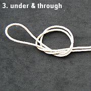 Knot Tying Instructions - The Simple Overhand Loop Knot - 3